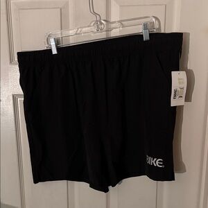 BIKE Men's Black Athletic Shorts
